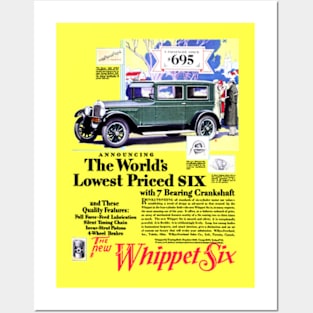 1928 WHIPPET SIX - WHIP IT GOOD! Posters and Art